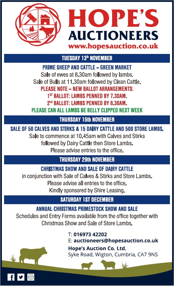 Hopes Auctioneers Wigton
