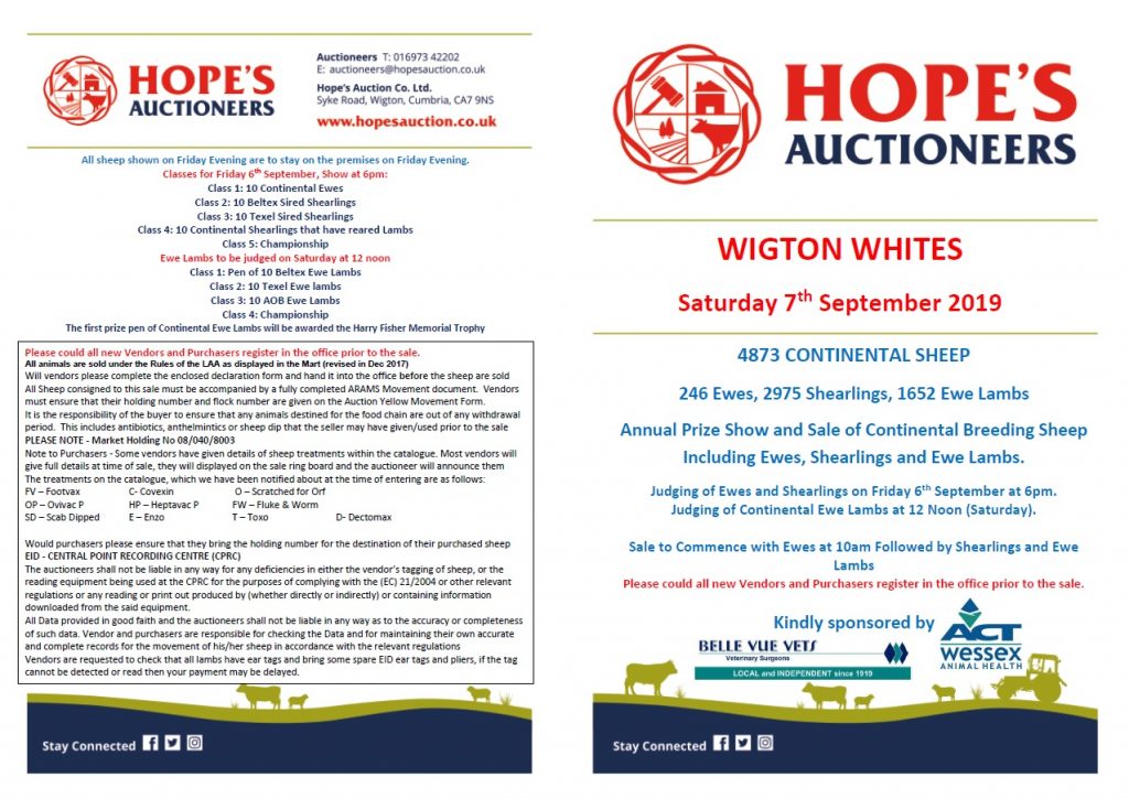 Hopes Auctioneers Wigton