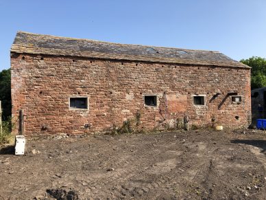 DEVELOPMENT OPPORTUNITY – BARN AND LAND AT POWHILL, KIRKBRIDE, WIGTON, CUMBRIA, CA7 5LF